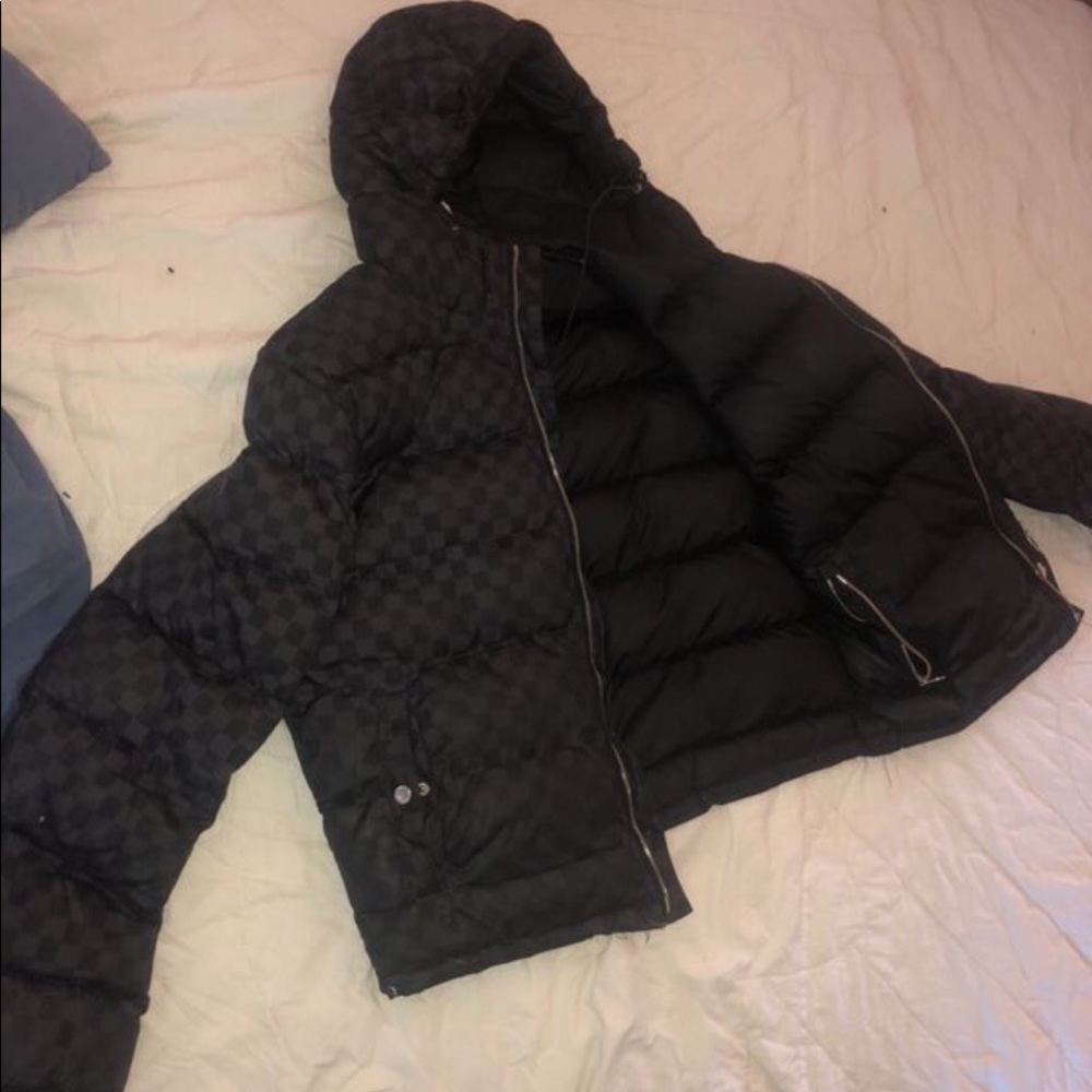 Louis Vuitton Damier Graphite Reversible Jacket